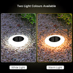 360° Solar Lights Outdoor Lamp, IP65 Waterproof LED Floor Lights for Garden, Yard, Driveway & Patio