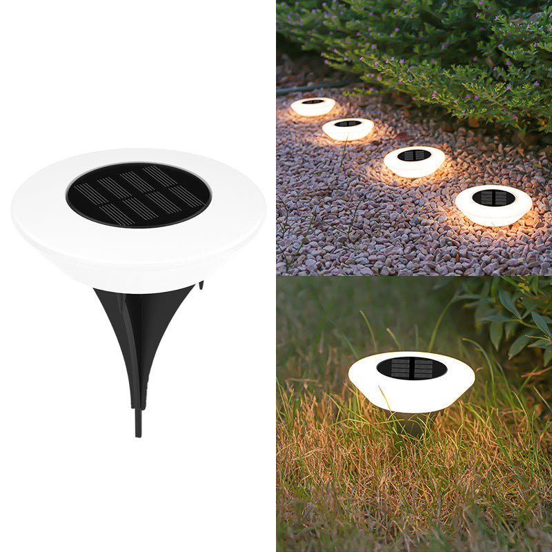 360° Solar Lights Outdoor Lamp, IP65 Waterproof LED Floor Lights for Garden, Yard, Driveway & Patio