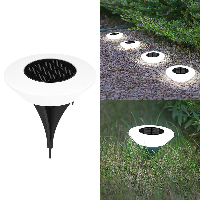 360° Solar Lights Outdoor Lamp, IP65 Waterproof LED Floor Lights for Garden, Yard, Driveway & Patio