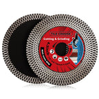 Super Tile Blade Turbo Porcelain Diamond Disc for Cutting Ceramic, Granite, Marble, and Porcelain Tile