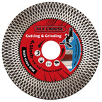 Super Tile Blade Turbo Porcelain Diamond Disc for Cutting Ceramic, Granite, Marble, and Porcelain Tile