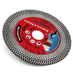 Super Tile Blade Turbo Porcelain Diamond Disc for Cutting Ceramic, Granite, Marble, and Porcelain Tile