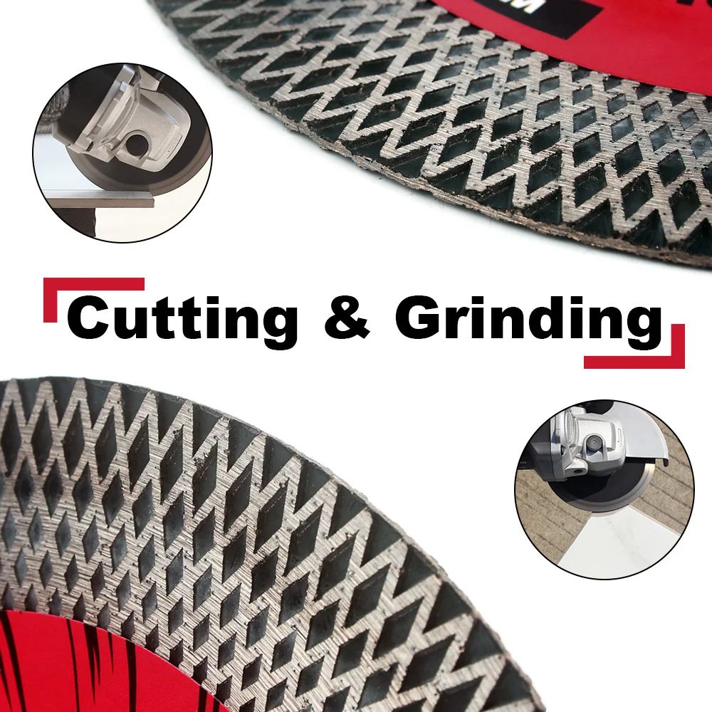Super Tile Blade Turbo Porcelain Diamond Disc for Cutting Ceramic, Granite, Marble, and Porcelain Tile