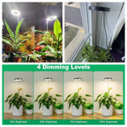 Plant Grow Light LED Growing Lamp, Full Spectrum, Height Adjustable, Auto Timer, Indoor Plant Light Solution