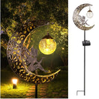 Solar Fairy Garden Statue Light for Outdoor Decor and Lawn Pathway Accents