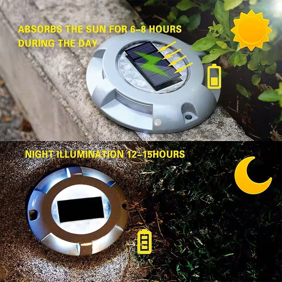 Outdoor Solar LED Deck and Pathway Light