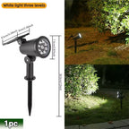 RGB Solar Spot Lights for Outdoor Garden and Landscape