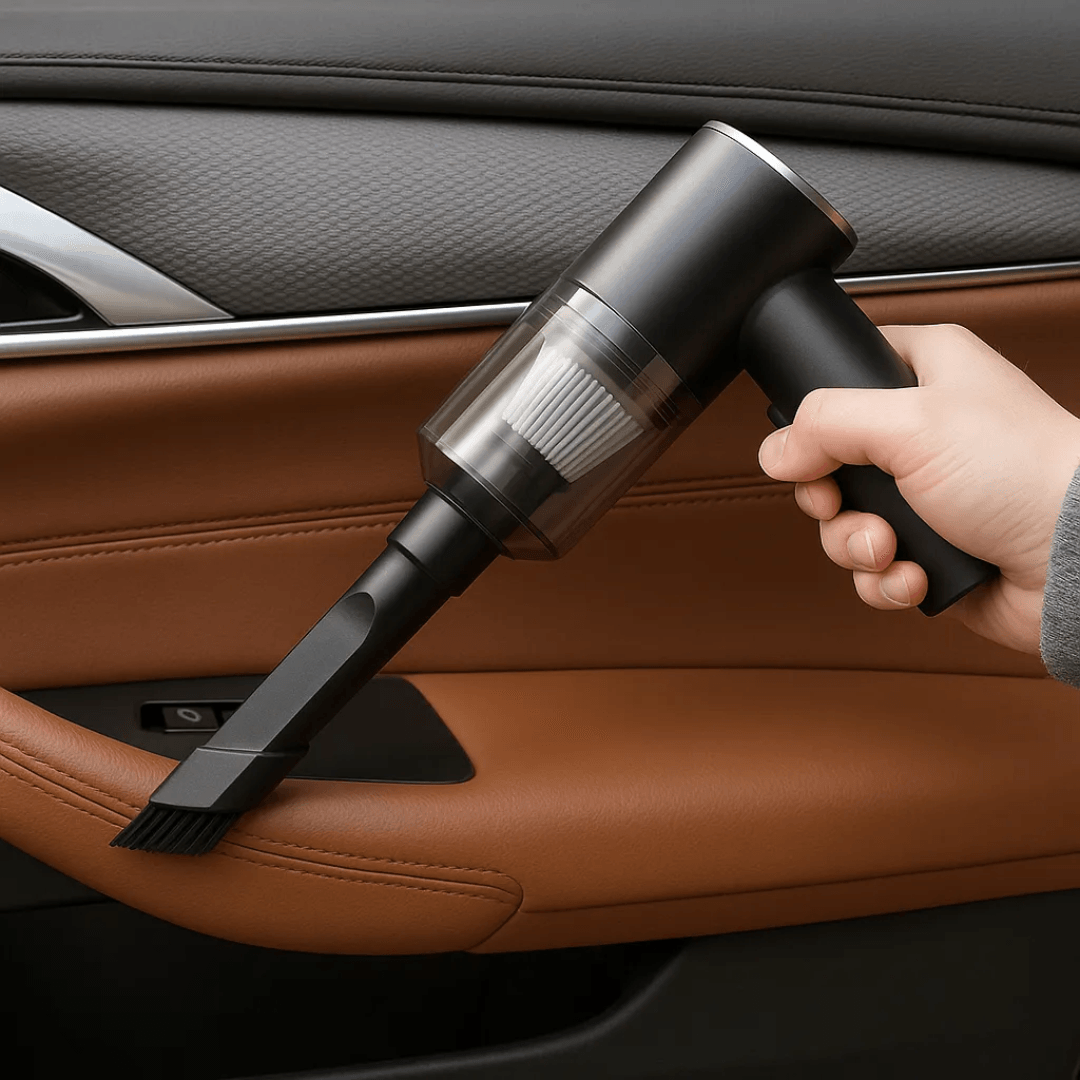 Portable Car Vacuum Cleaner – High Power Automotive Vacuum for Spotless Interiors