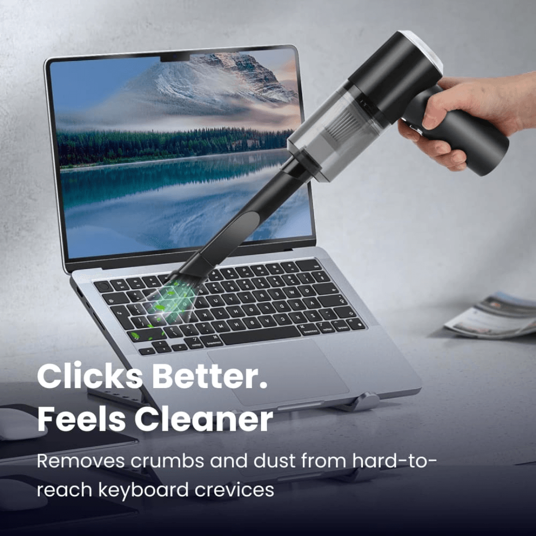 Portable Car Vacuum Cleaner – High Power Automotive Vacuum for Spotless Interiors