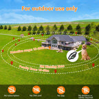 GPS Wireless Dog Fencing System, Electric Dog Fence with GPS Electric Satellite Technology, Electric Pet Fencing System