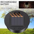 Solar Lantern Replacement Lids with LED Panel for Outdoor Hanging Lights