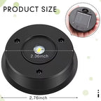 Solar Lantern Replacement Lids with LED Panel for Outdoor Hanging Lights