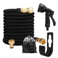 Garden Water Hose Expandable – High Pressure PVC Reel with Double Metal Connector for Garden, Farm Irrigation & Car Wash