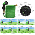 Garden Water Hose Expandable – High Pressure PVC Reel with Double Metal Connector for Garden, Farm Irrigation & Car Wash