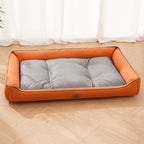 Soft Sleeping Pet Mat, Waterproof Dog Bed for Big Dogs & Cats, Summer Cooling Breathable Design with Non-Slip Bottom