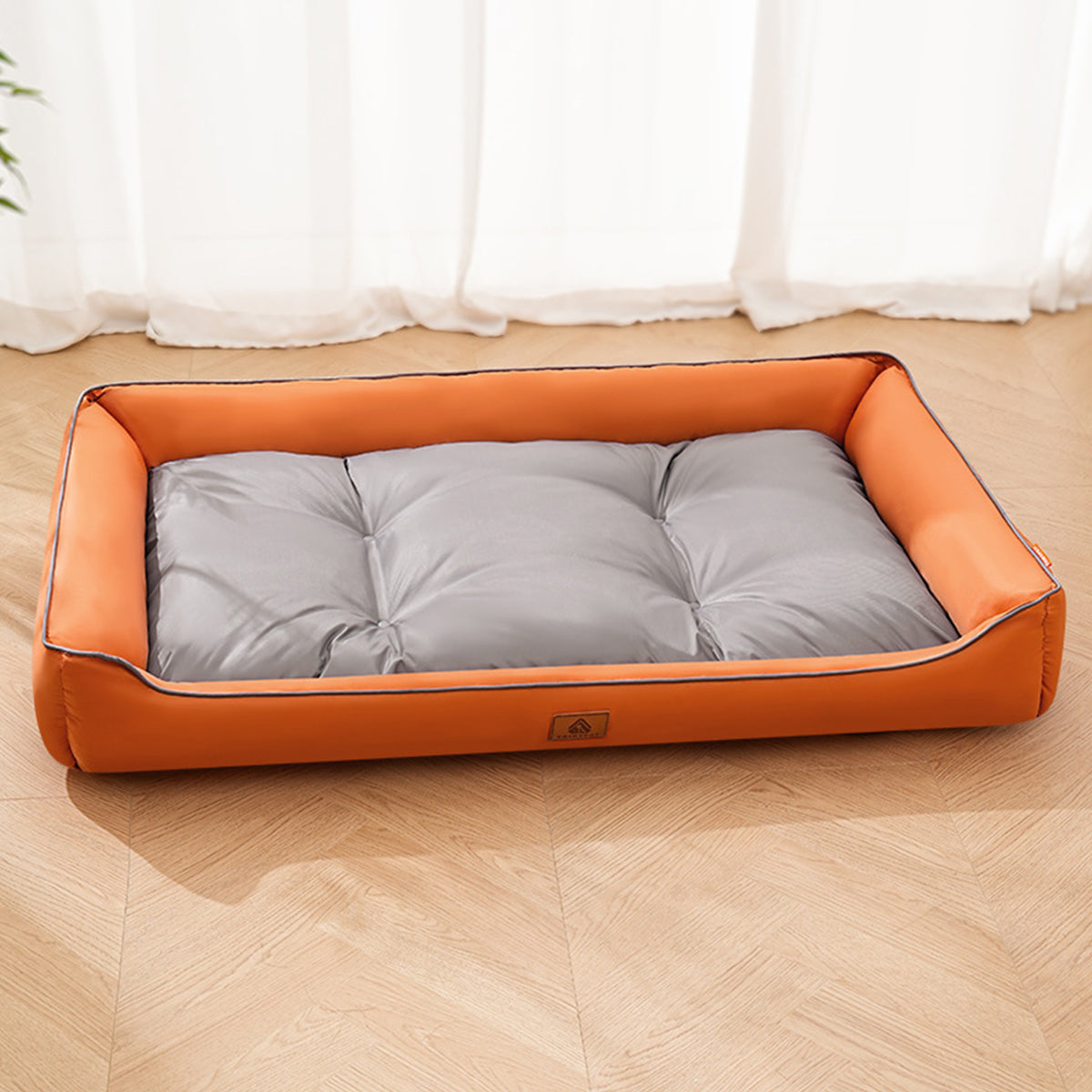 Soft Sleeping Pet Mat, Waterproof Dog Bed for Big Dogs & Cats, Summer Cooling Breathable Design with Non-Slip Bottom
