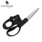 Laser Guided Precision Scissors for Cutting Fabric Gift Wrap and Craft Projects