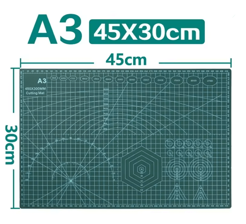PrecisionCraft A3 Self Healing Double Sided Craft Cutting Mat
