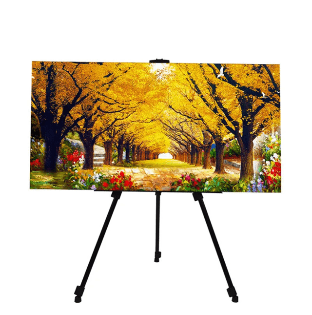 Portable Adjustable Metal Travel Sketch Easel for Artists