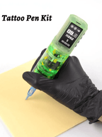 Poseidon Wireless Tattoo Pen Kit Complete Beginner Tattoo Machine Set