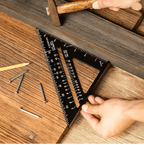 PrecisionCarp 7 Inch Triangle Ruler Speed Square Aluminum Alloy
