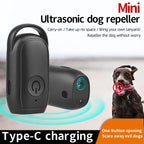 Mini Dog Deterrent, Ultrasonic Dog Repeller with LED | Effective Anti-Barking Training Device for Dogs