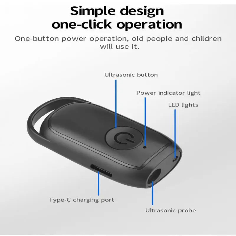Mini Dog Deterrent, Ultrasonic Dog Repeller with LED | Effective Anti-Barking Training Device for Dogs