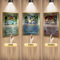 Anime 3D Lenticular Pokemon Poster Charizard/Blastoise/Venusaur Birthday Gifts 3D Flip Picture Room Decoration Art Home