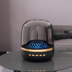 High Power Bass Bluetooth Speaker with 9D Surround Sound and Transparent Design