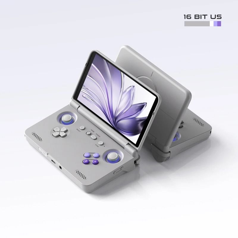Retroid Pocket Flip 2 Portable Retro Gaming Console with Emulator Support