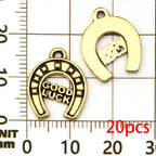 Western Cowboy Charms Set for Jewelry Making, 20Pc Alloy Pendants for Bracelets, Necklaces & Gifts