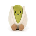 Adorable Stuffed Pistachio Doll by JELLYCAT,12cm Lovely Plushie Toy,Cute Living Room Decoration & Collectible Gift