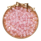 8 mm Glass Crackle Beads for Jewelry Making Sparkling Loose Spacer Beads for Bracelets Necklaces Earrings