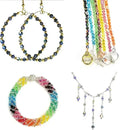 4MM Austria Crystal Bicone Spacer Beads 100PCS for Jewelry Making Bracelets, Necklaces & Earrings