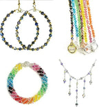 4MM Austria Crystal Bicone Spacer Beads 100PCS for Jewelry Making Bracelets, Necklaces & Earrings