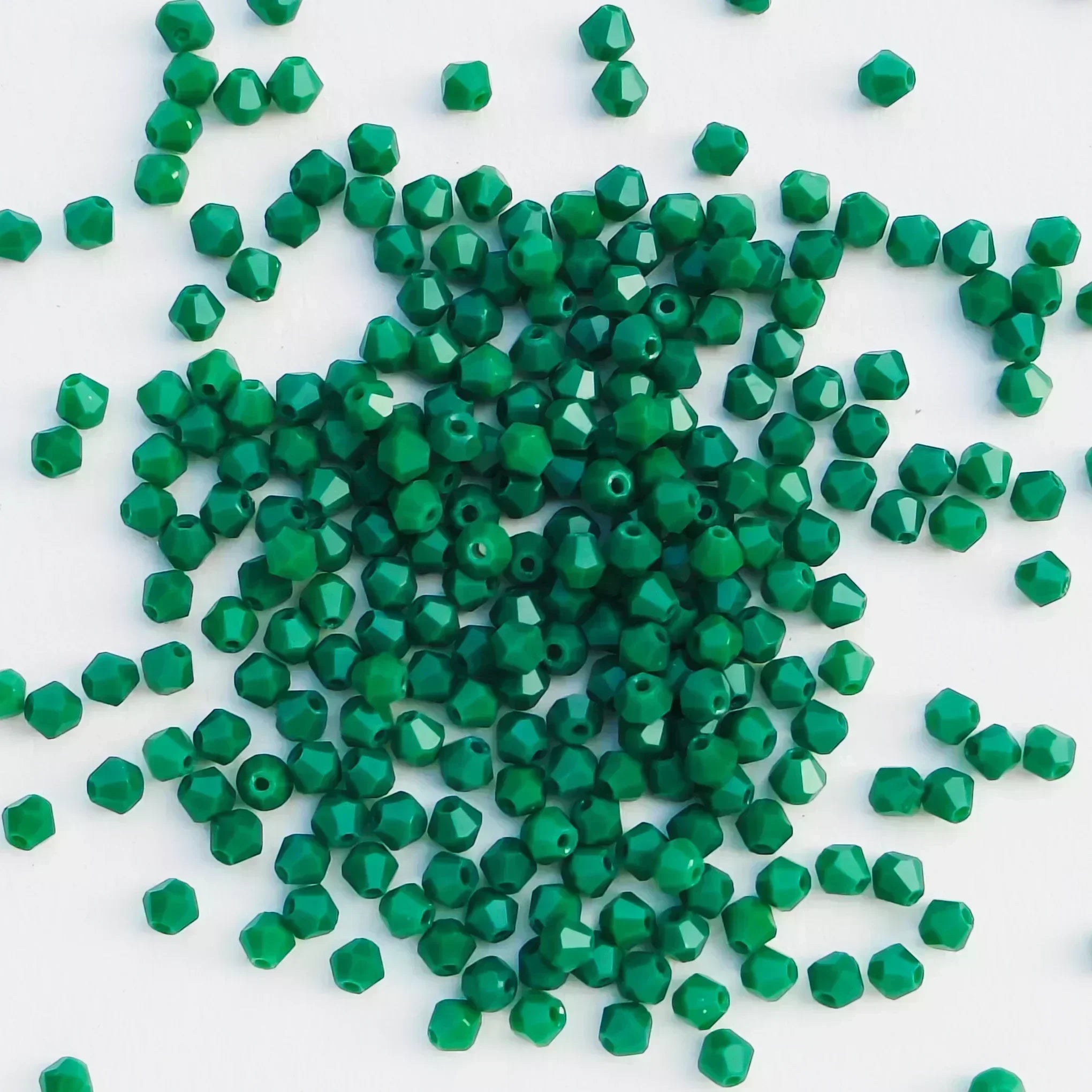 4MM Austria Crystal Bicone Spacer Beads 100PCS for Jewelry Making Bracelets, Necklaces & Earrings