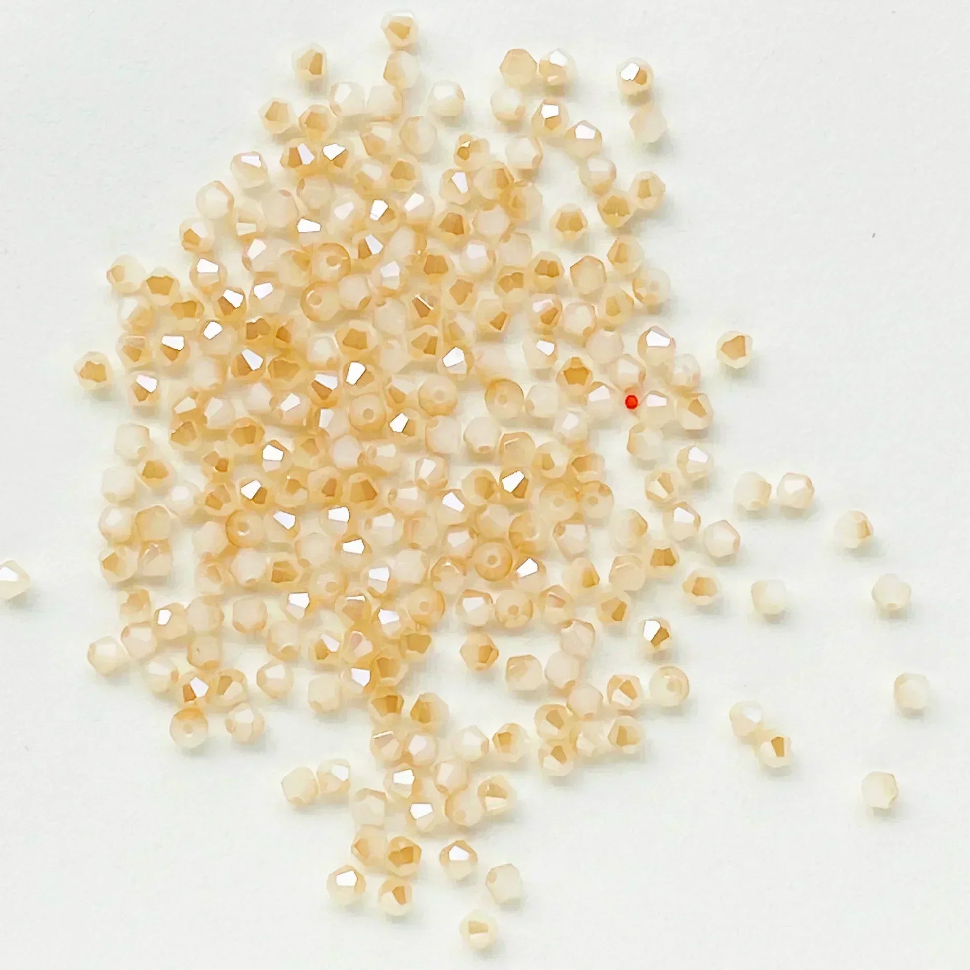 4MM Austria Crystal Bicone Spacer Beads 100PCS for Jewelry Making Bracelets, Necklaces & Earrings