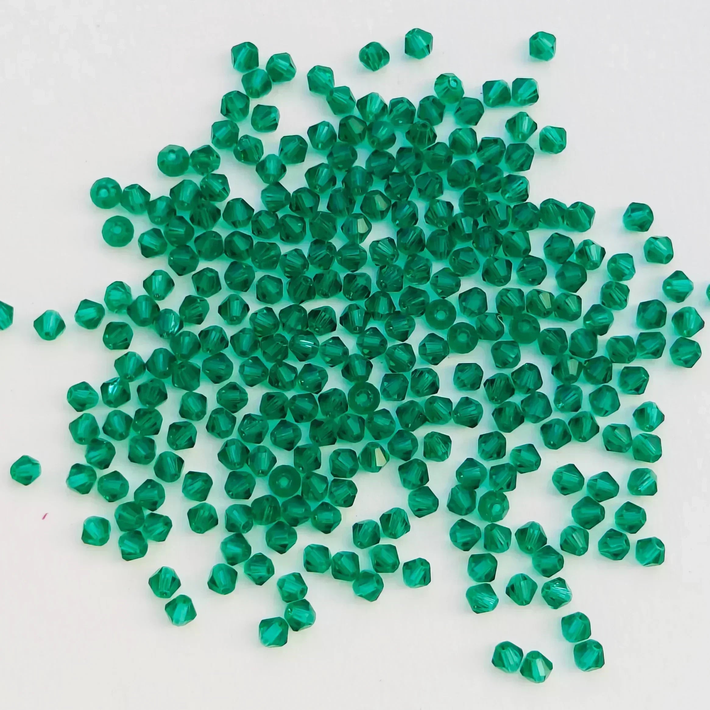 4MM Austria Crystal Bicone Spacer Beads 100PCS for Jewelry Making Bracelets, Necklaces & Earrings