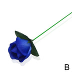 Flame to Rose Magic Trick, Professional Torch to Flower Illusion Prop for Magicians, Stunning Bar Trick