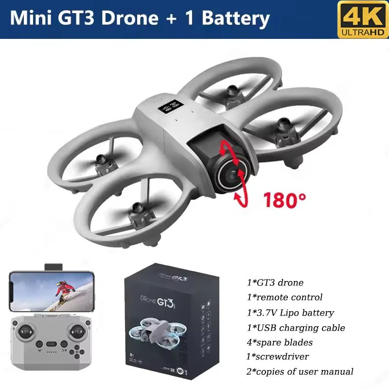 GT3 8K Professional GPS Drone With Obstacle Avoidance And Brushless Motor