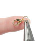 Jewelry Findings Kit 930pcs with Jump Rings Clasps Hooks Pliers Tweezers