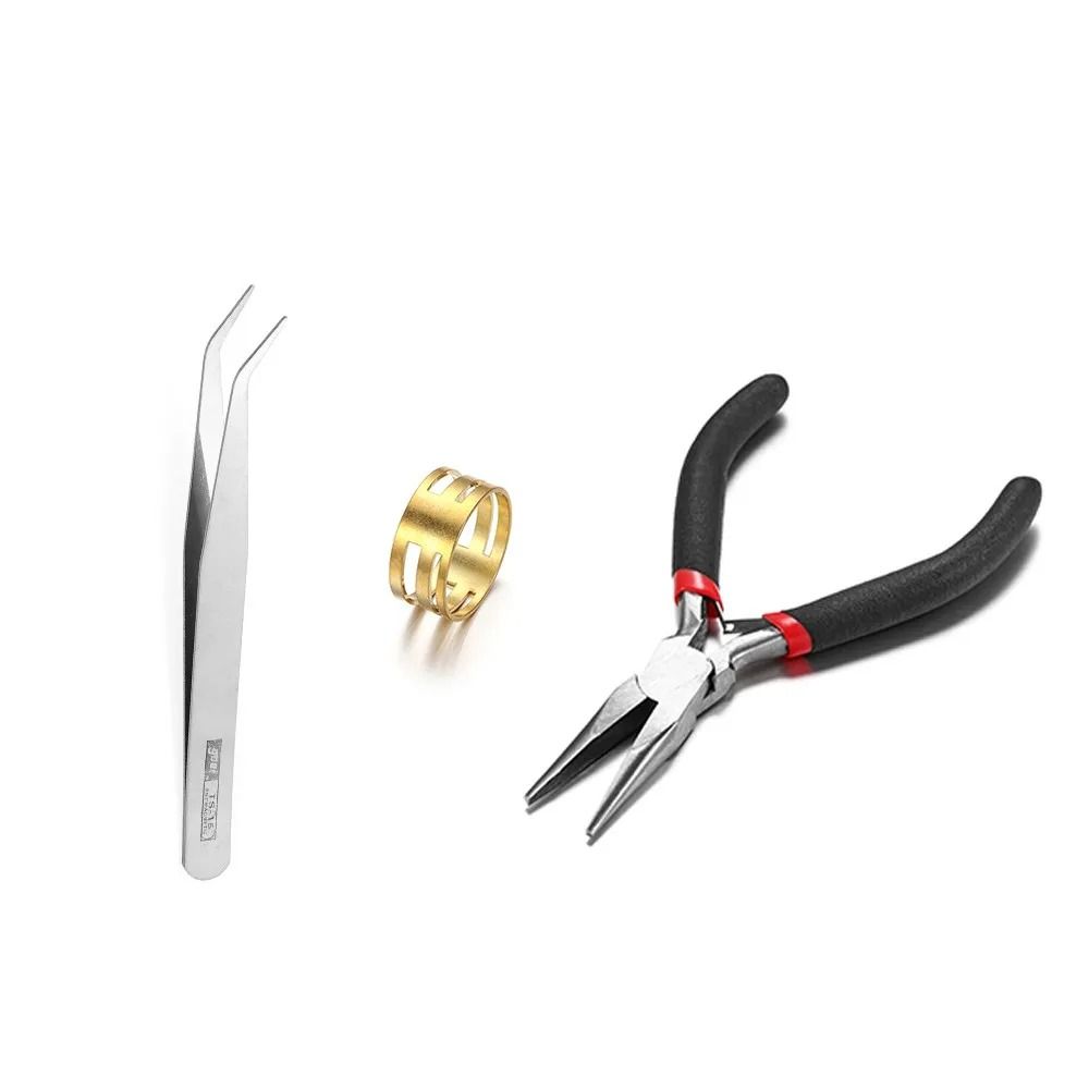 Jewelry Making Kit with Lobster Clasps Jump Rings End Crimps and Beads Box for DIY Bracelets and Necklaces