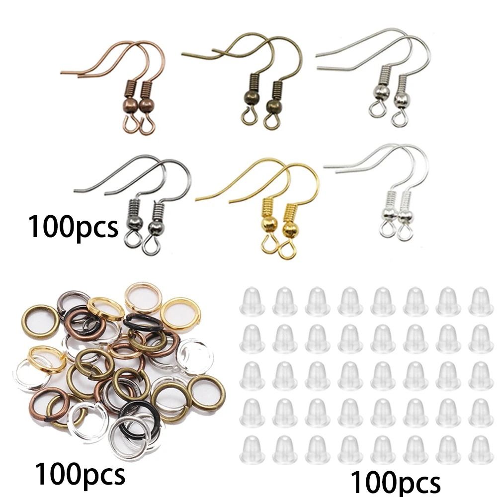Jewelry Making Kit with Lobster Clasps Jump Rings End Crimps and Beads Box for DIY Bracelets and Necklaces