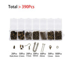 Jewelry Making Kit with Lobster Clasps Jump Rings End Crimps and Beads Box for DIY Bracelets and Necklaces