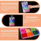 Clear Plastic Organizer Box For Jewelry, Earrings And Beads