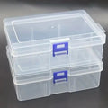 Transparent Plastic Storage Box For Jewelry Hardware Accessories Small Items DIY Crafts And Cosmetics