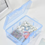 Transparent Plastic Storage Box For Jewelry Hardware Accessories Small Items DIY Crafts And Cosmetics