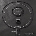 Men's Cross Jewelry Set Necklace Bracelet And Ring Fashion Alloy Christian Gift