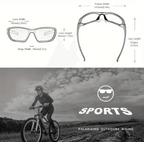 AeroView Polarized Sports Sunglasses 2 Pack for Men and Women