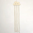 Jewelry Hairpin Bow Storage Tool, EW Solid Wood Clouds Model, Stylish Display Rack